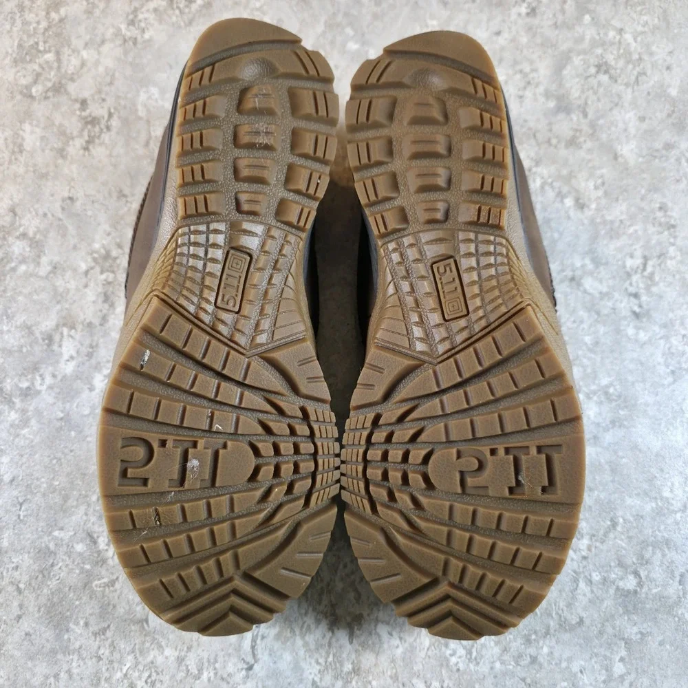 5.11 Tactical CCW Field Ops Slip‎ On Shoes Mens Size 8 Brown Leather *Worn Once.
